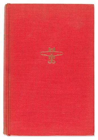 LINDBERGH, CHARLES A. Anne Morrow Lindbergh. Listen! The Wind. Dated and Signed, on the half-title.